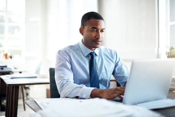 istock Focused on his mission to succeed 691781924