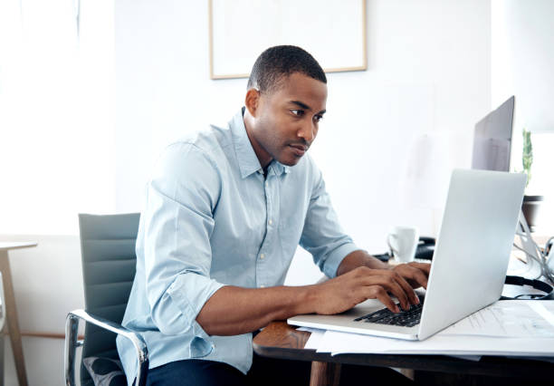 istock Working hard as he heads to the top 691781948