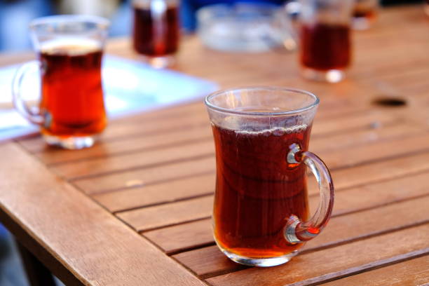 istock Enjoy tea at the garden 691786492