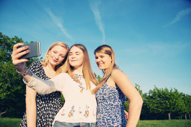 istock Selfie during the party outdoors in summer 691789670