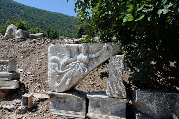 istock Efes antique city izmir Turkey 691793272