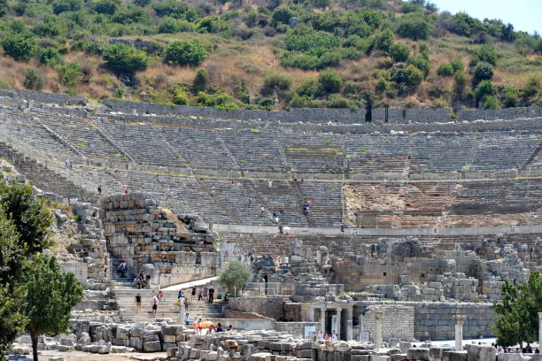 istock Efes antique city izmir Turkey 691793296