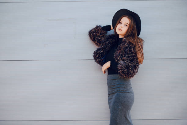 istock Beautiful stylish girl 691799548