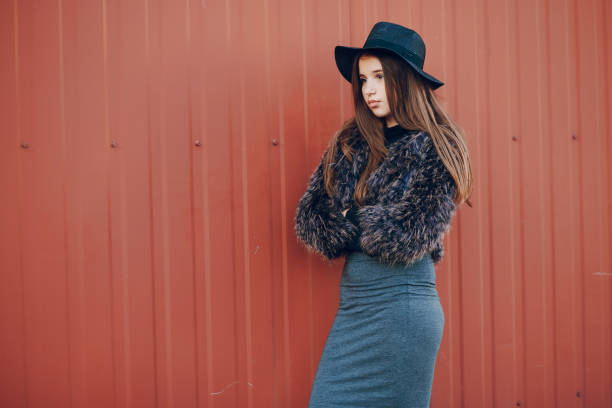 istock Beautiful stylish girl 691799620