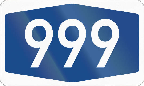 istock German information road sign: Federal highway number 999 691799800