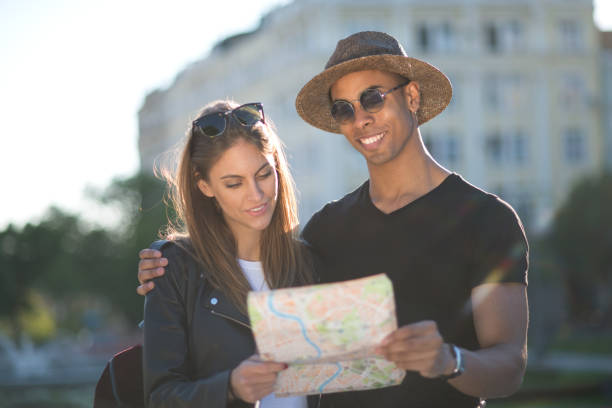 istock Traveling couple. 691806728