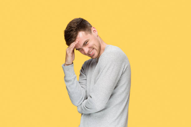 istock The young man smiling and looking at camera 691807546