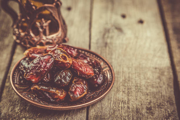 istock Ramadan kareem holiday concept with iftar dates 691822796