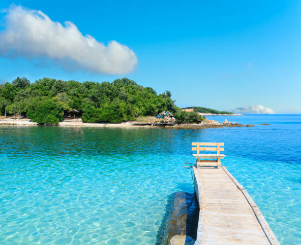 istock Ksamil beach, Albania. 691845940