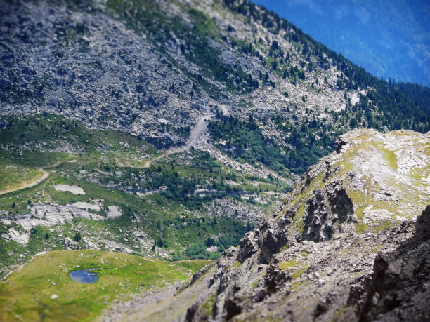istock Moutain Landscape natural geological formation alps hill 691848166