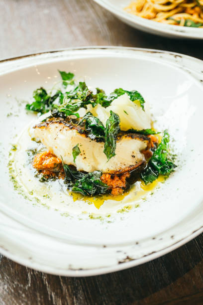 istock Seabass or Barramundi fish meat steak 691881708