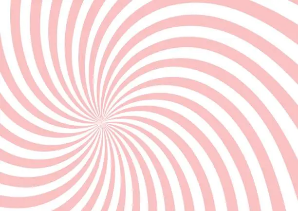 Vector illustration of pink twist shape pattern background