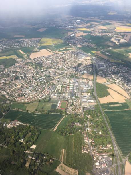 istock North of France from a plane 691917072