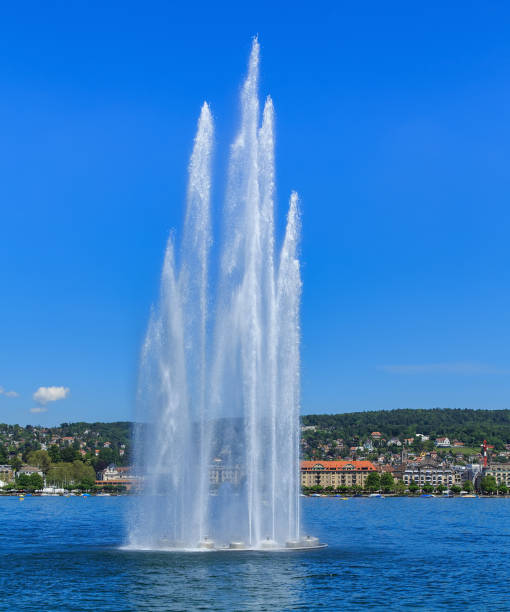 istock Fountain on Lake Zurich in Switzerland 691919932