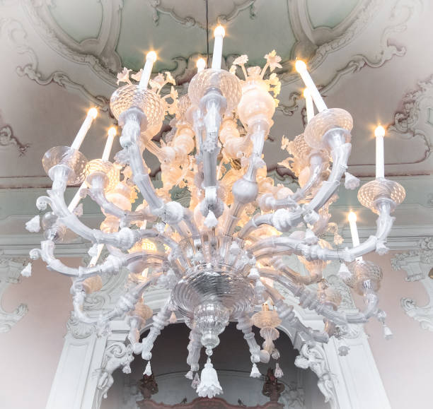 istock chandelier white antique 691950812