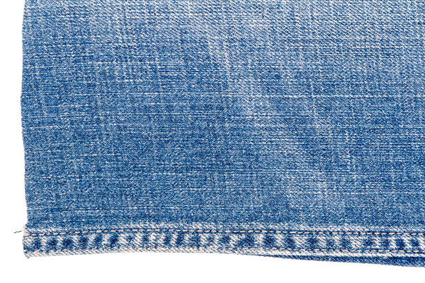 istock Piece of light blue jeans fabric 691953298