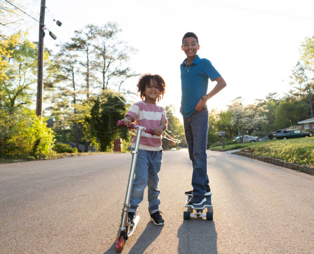 istock Two Brothers in the Street 691959482