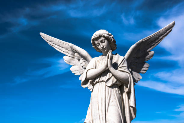 istock Angel Sculpture 691962310