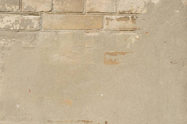 istock Brick texture with scratches and cracks 691962618
