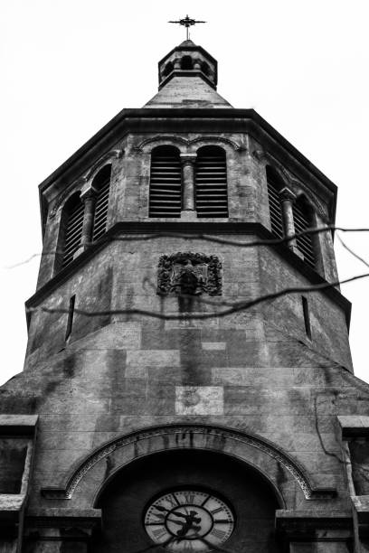 istock Low angle view of a church 691969252