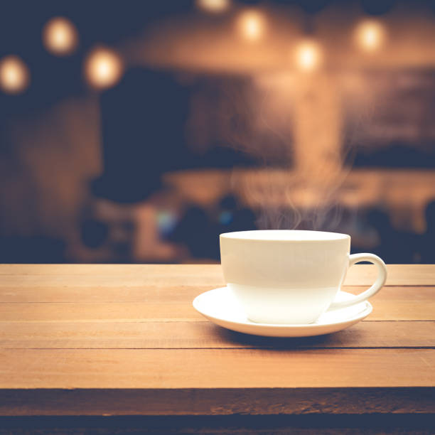istock hot coffee in cafe restaurant 691975396