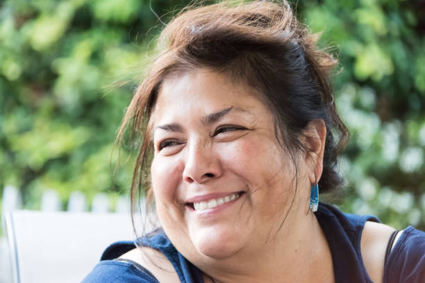 istock Smiling mature woman 691988682