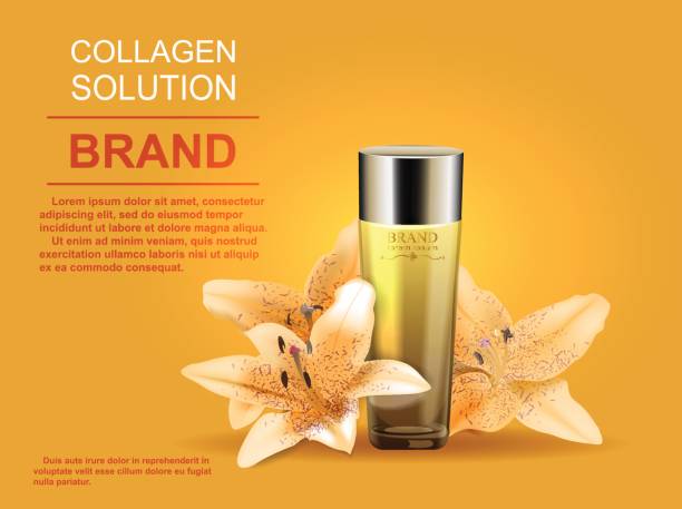 istock Coenzyme Q10 serum essence golden drops with dropper. 691991172