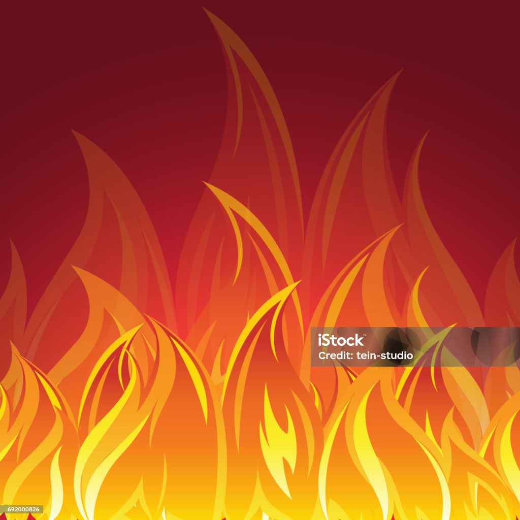 Fire Sign Background Fire Background Design Stock Illustration - Download Image Now ...