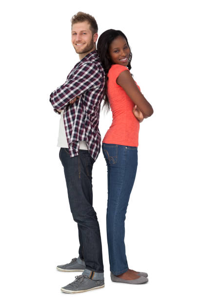 istock Portrait of a smiling young couple 692011348