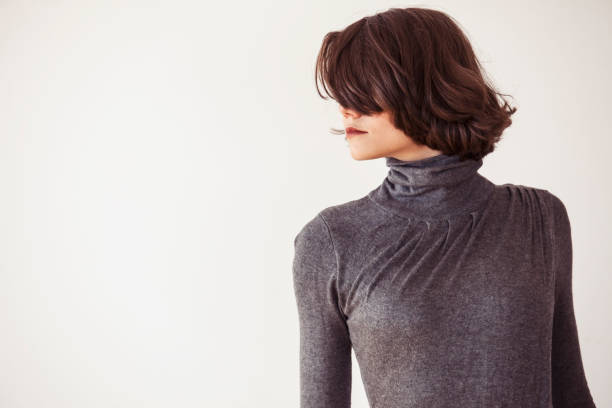 istock Profile of elegant young woman 692051596