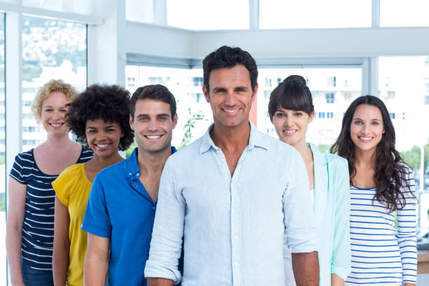 istock Portrait of creative team 692056456