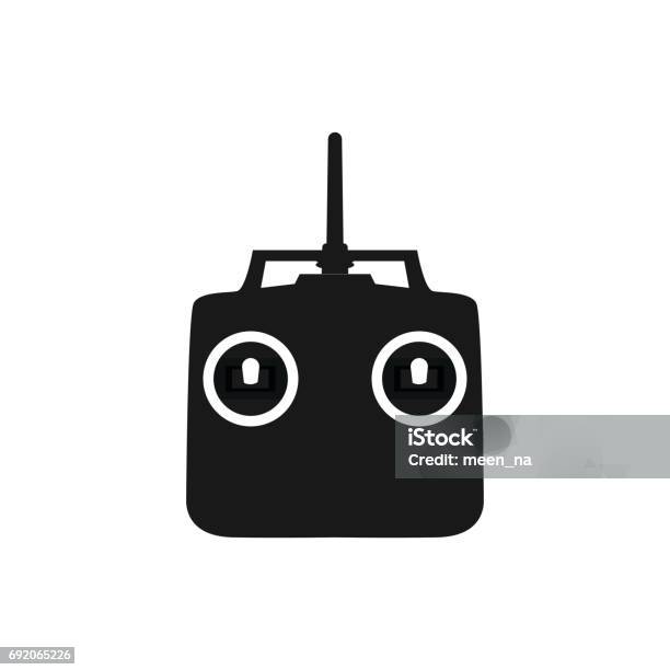 Radio Controlled Remote Control Toys Vector Stock Illustration - Download Image Now - Car, Airplane, Antenna - Aerial