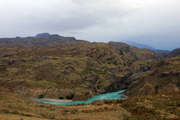 istock Beautiful blue Baker river, Carretera Austral, Patagonia, Chile 692090412