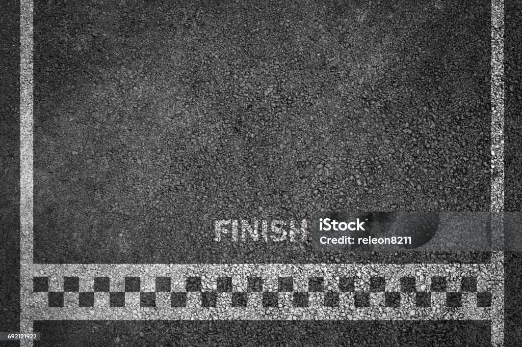 Finish line racing background Grid Pattern Stock Photo
