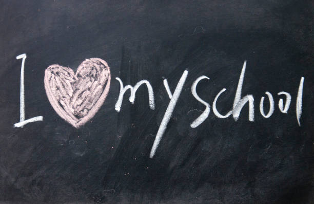 istock I love my school sign 692147604