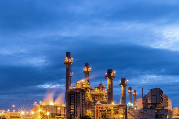 istock oil refinery industry plant in twilight 692150298