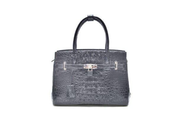 istock Black genuine crocodile bag 692155044