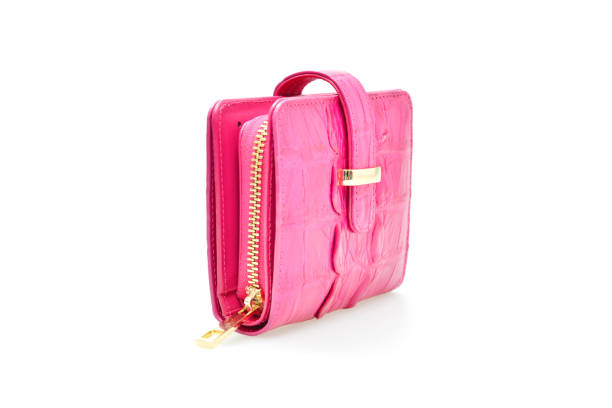istock Women's pink genuine crocodile 692155154