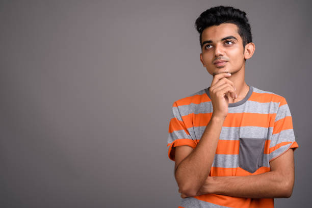 istock Portrait of young Indian man 692172378