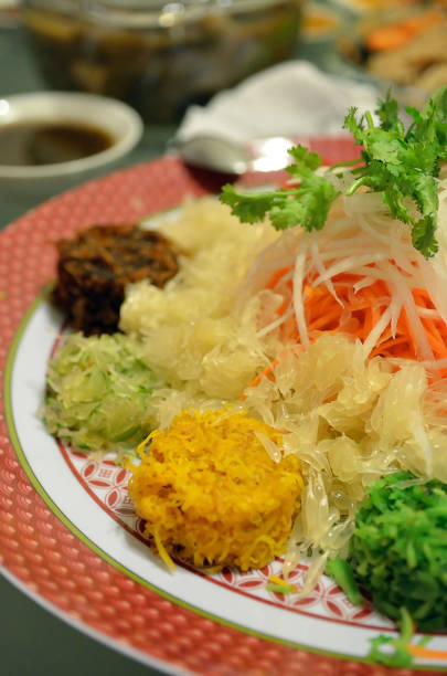 istock A special dish during Chinese New Year called Yusheng or Yee Sang 692172660