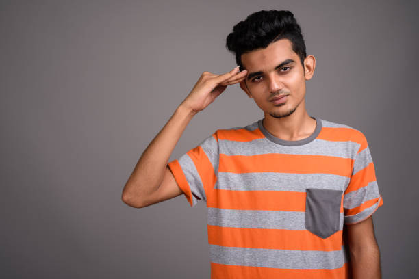 istock Portrait of young Indian man 692173108