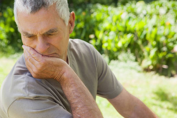 istock Thoughtful mature man at the park 692173452
