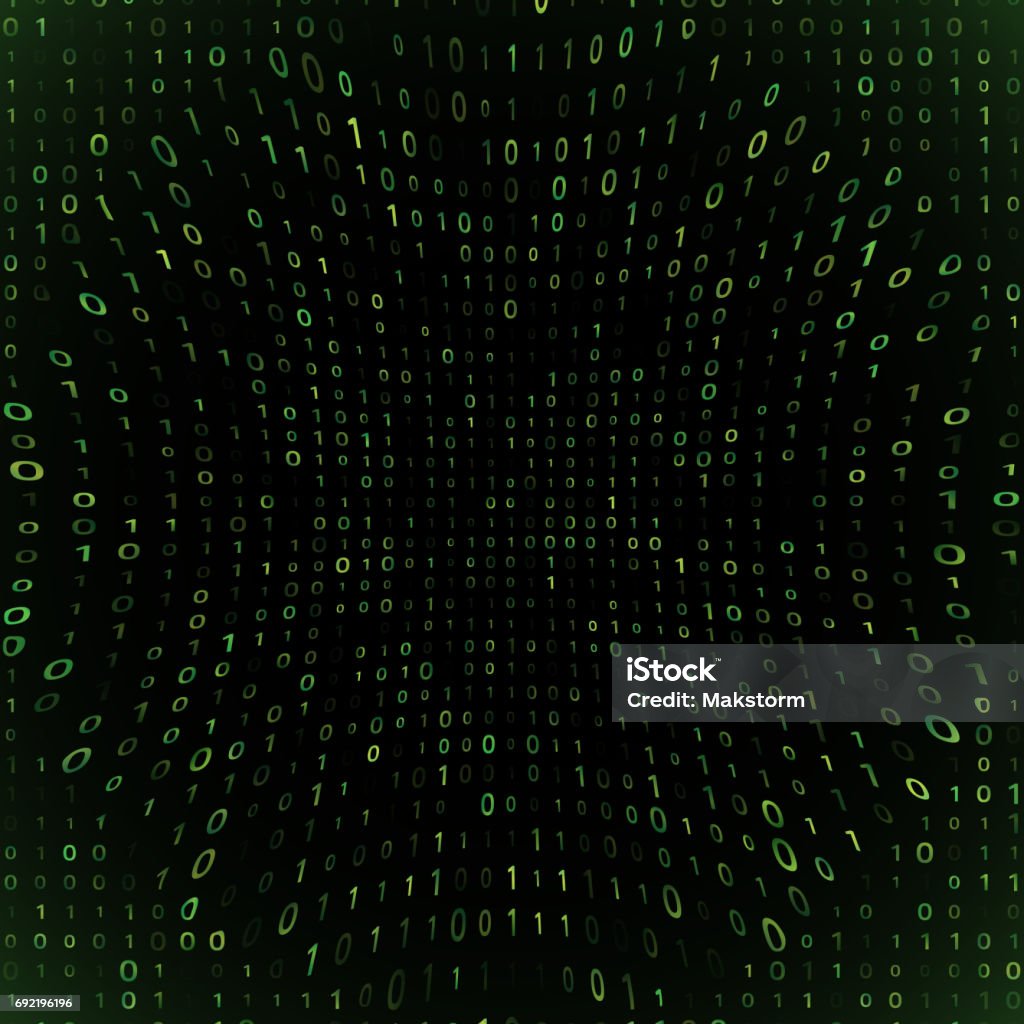 Computer Code Abstract Background Stock Illustration - Download Image ...