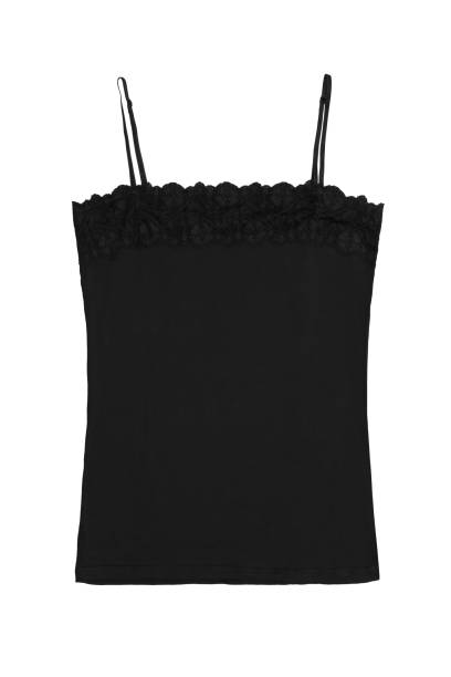 черные спагетти-ловушки верхней одежды с кружевом - lace black lingerie textile стоковые фото и изображения