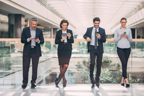 istock Social networking in business 692200214