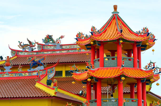 istock Chinese Temple in Sekinchan, Malaysia 692201888
