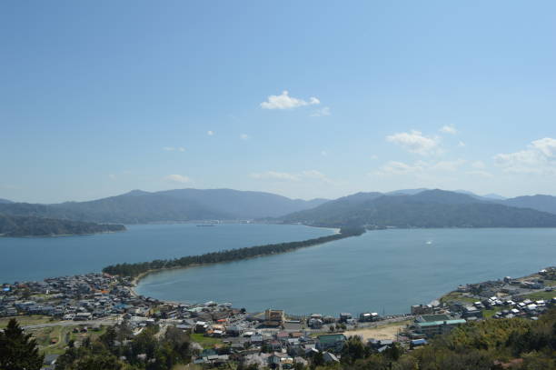 istock Sunny spring day, Amanohashidate seen from the observatory. 692224094