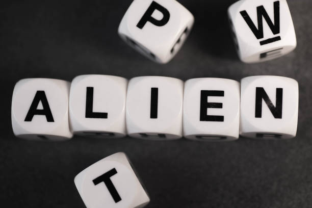istock word alien on toy cubes 692224872