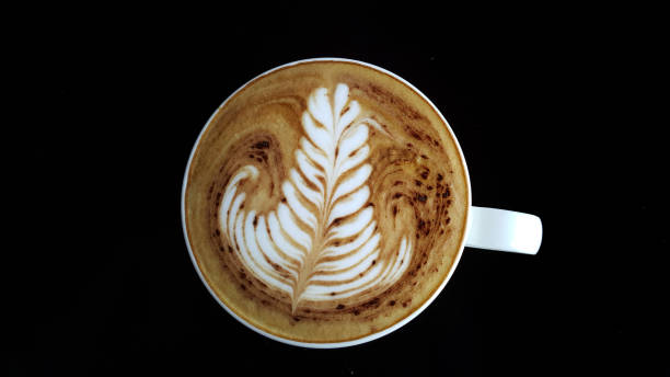 istock Cup of coffee with beautiful Latte art 692227454