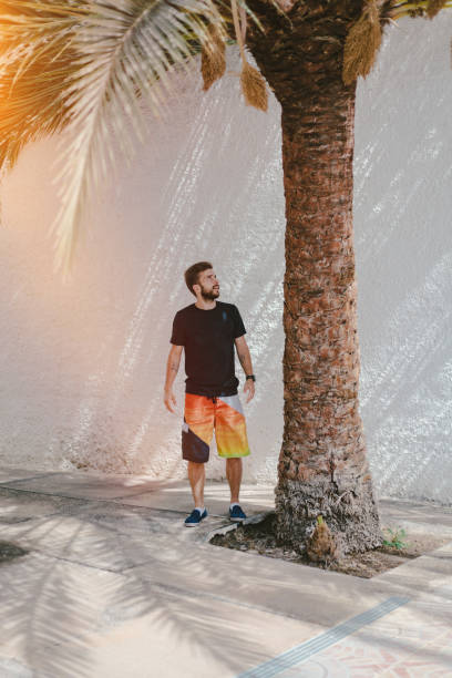 istock Young man enjoying vacation. Gran Canaria, Spain 692237896